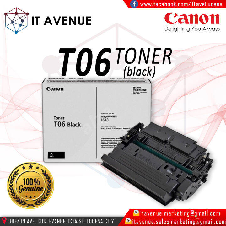 CANON T06 Toner Black | Lazada PH