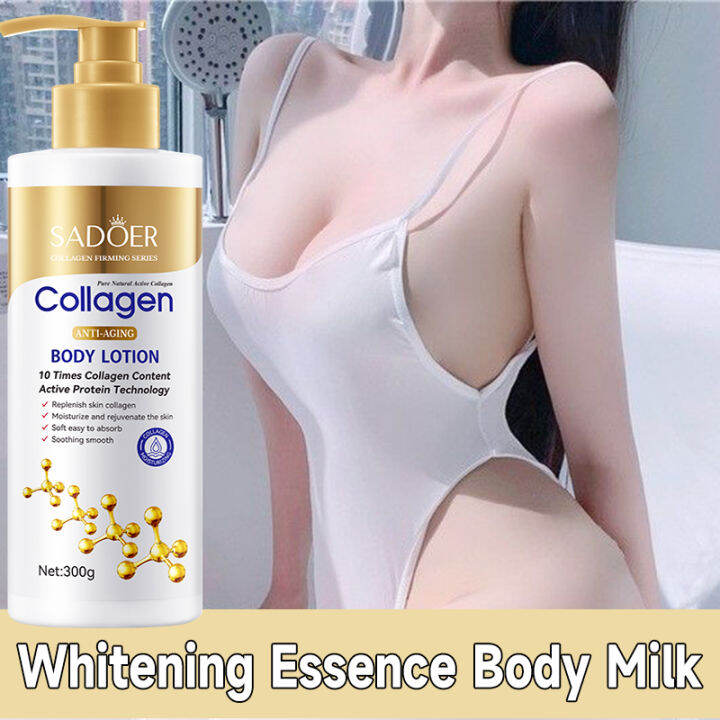 SADOER Whitening body lotion Collagen AntiWrinkle Essence Body Lotion