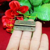 Bronze Tone Cabinet Door Luggage Hinge4 Holes DecorFurniture DecorationAntique Vintage Old Style35x21mm12Pcs