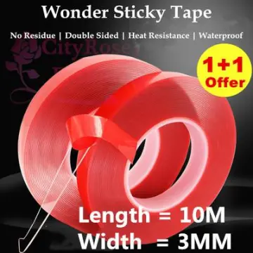 Flexible Magnetic Tape Roll with Adhesive Backing- Super Sticky! Superior Quality! by Flexible Magnets- 30mil x 2 in x 100 ft