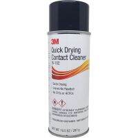 CLR น้ำยาทำความสะอาด 3M 16-102 น้ำยาทำความสะอาดหน้าสัมผัส 3M Quick Drying Contact Cleaner 16-102, 297g น้ำยาฆ่าเชื้อ