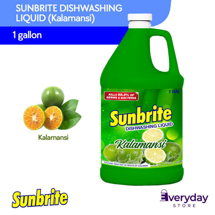 Sunbrite Dishwashing Liquid (Kalamansi) 1 Gallon Everyday Store Lazada PH