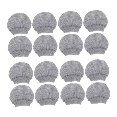 16 Piece Knitting Cups Home Wheel Caster Chair Universal Luggage Foot Cover for Suitcase Resistant Covers