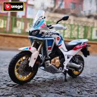 Bburago 1:18 HONDA Africa Twin Adventure Racing รถจักรยานยนต์จำลอง Street รถจักรยานยนต์รุ่น Collection ของเล่นเด็ก Gift