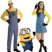 Despicable Dad Little Yellow Man เวทีคู่ผู้ใหญ่ cosplay ชุดอนิเมะชุดการแสดงชุดตัวตลก