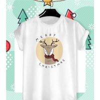 เสื้อยืดสกรีนลาย Merry Christmas