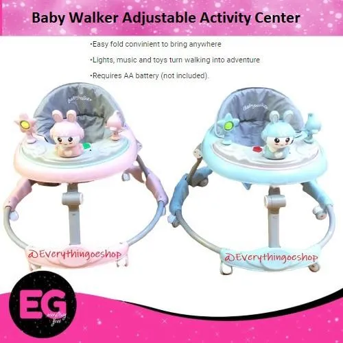 AACC001 CLEARANCE SALE! Baby Walker Adjustable Activity Center And