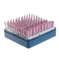 【Chat-support】 zhanye08118 Abrasive Stone Point Shank ชุดโรตารี่ Electric Grinding Wheel Bit Set สำหรับ Dremel W0YD