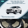Thảm lót sàn ô tô uban xe ford territory 2023 - nhập khẩu thái lan - ảnh sản phẩm 1