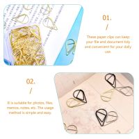 【jw】┅  Pcs Paper Clip Wedding Invitations File Paperwork Stationery Metal Office