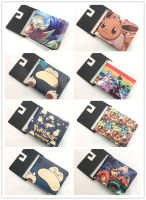 ปิกาจูลิซาด้อน Pokémons Dompet Koin ลายอะนิเมะ1ช่องมีซิปช่องใส่ธนบัตร2ช่องกระเป๋าสตางค์ผู้หญิงผู้ชายช่องใส่อัลบั้มรูป1ช่องใส่บัตร2ช่อง