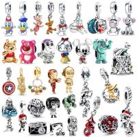 【CC】✿❆  STARWARS Tinker bell Charms 925 Sterling Original Jewelry Making