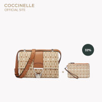 [SET] COCCINELLE ARLETTIS JACQUARD Handbag 120701 กระเป๋าถือผู้หญิง+COCCINELLE NEW BEST JACQUARD Wristlet 19A033 กระเป๋าคล้องมือผู้หญิง