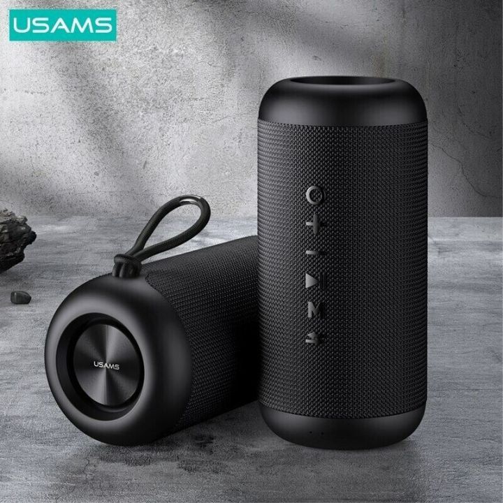 Usams แท้100% ลำโพง บลูทูธ Wireless Speaker Bluetooth 5.0 Compatible  Speaker Powerful High Outdoor Bass ลำโพง บลูทูธ เบส ลำโพงบูลทูธ ลำโพง  Bluetooth ลำโพง บลูทูธแท้ ลำโพงบูลทูธ ลำโพ | Lazada.Co.Th