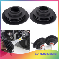 dongchengdianzi 1X นุ่มฝาครอบยางกันฝุ่นสำหรับรถไฟติดหน้ารถ Universal ไฟ LED Seal Cap