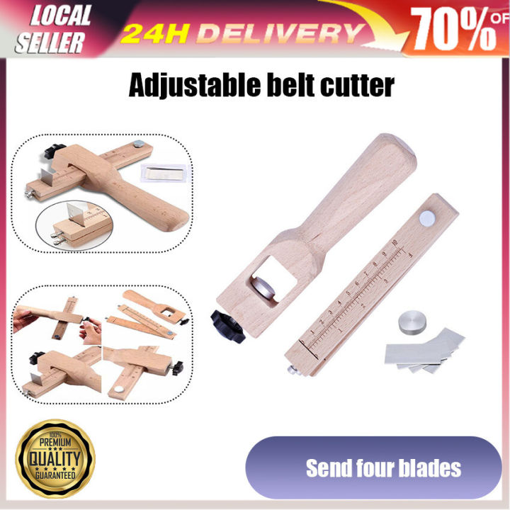 Adjustable Leather Strap Cutter With 5 Blades Leather Strap Strip