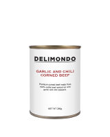 Delimondo GARLIC AND CHILI corned beef 260G