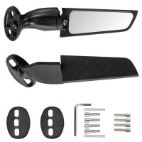 For YAMAHA YZF FZ6R R1/LE R25 R3 R125 R15 V3 R1M R1S R65 LE Motorcycle Modified Wind Wing Adjustable Rotating Rearview Mirror Mirrors