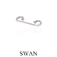 SWAN - Adna Plain Cuff ต่างหูเงินแท้ ต่างหูหนีบ ไม่ต้องเจาะ ต่างหูเงินเกลี้ยง