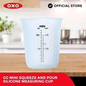 OXO Squeeze & Pour Silicone, 1 Measuring Cup | Jelloart Online Shop