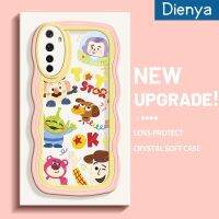 เคส "Dienya สำหรับ Realme 6 6S Narzo ลายการ์ตูนน่ารัก Nasa Buzz Lightyear ใหม่ Colour มาการอนคลื่นขอบกันกระแทกแบบใสนิ่มเคสมือถือความคิดสร้างสรรค์เคสกล้องซิลิกาเจลฝาครอบป้องกัน"