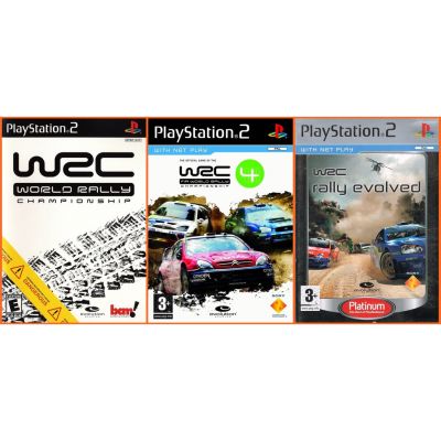 WRC ทุกภาค PS2    PlayStation 2 เกมแข่งรถ แนว แรลลี่ ออฟโรด