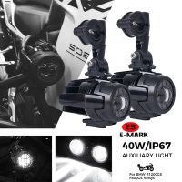 For BMW R1200GS F800GS F700GS F650 K1600 Motorcycle Fog Light LED Lamp Assembly Auxiliary Lights Bracket Holder Cover