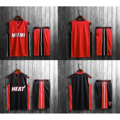 NBA Miami Heat Jersey Adult Basketball Jersey Set