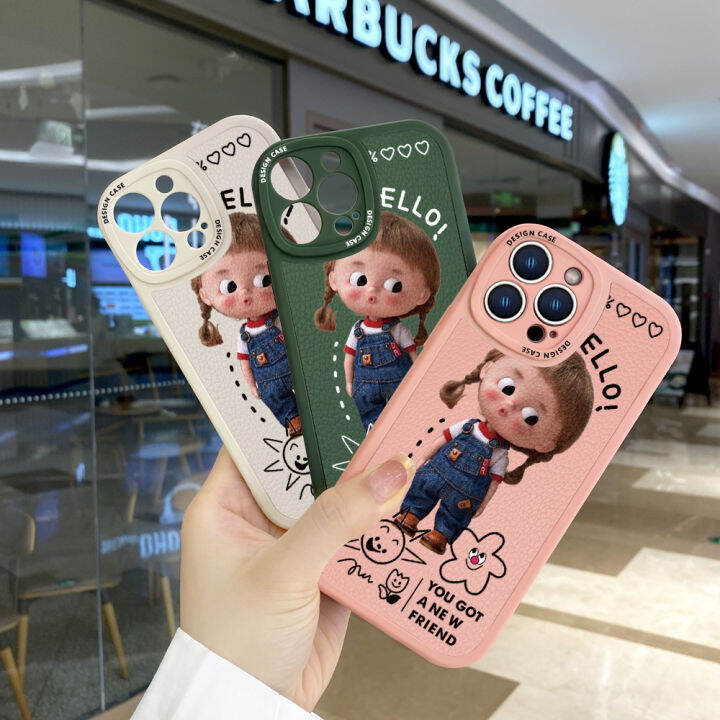 ggk-เคสหลังหนังซิลิโคน-pu-สำหรับ-vivo-ปกหนังเด็กผู้หญิง-เคสสาวน่ารักผิวสัมผัสเพรียวบางน่ารักสำหรับ-vivo-y02a