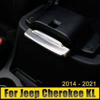 สำหรับ Jeep Cherokee KL 2014 2015 2016 2017 2018 2019 2020 2021 ABS สวิตช์ตกแต่งปุ่มตกแต่งที่วางแขนสติกเกอร์ตกแต่งฝาครอบ