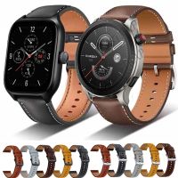 Amazfit Gtr สายหนังแท้ Amazfit Gtr นาฬิกาข้อมือสายหนัง Huami Amazfit 4 - Aliexpress