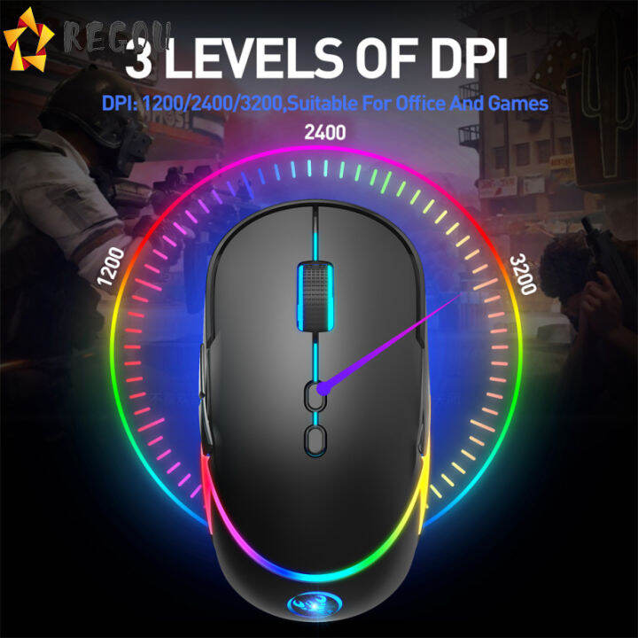 เมาส์ไร้สายสำหรับเล่นเกม2-4g-เมาส์มีไฟ-rgb-ปรับได้12โหมด1200-2400-3200dpi