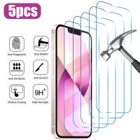 5pcs Screen Protectors for iPhone 14 13 12 11 Pro Max Mini Glass for iPhone Xs Max X Xr 7 8 plus 6 6S SE 2020 2022 9H Film Glass