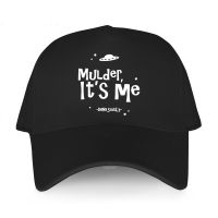 CD2L 【In stock】Casual Boys Fish cap Mulder its me funny 90s tv show alien ufo space craft files humor party college retro Men baseball caps