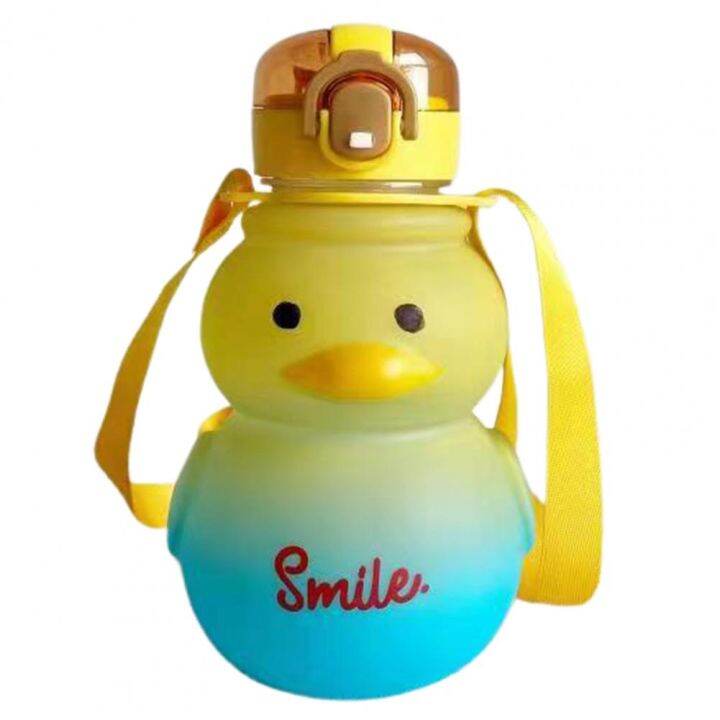 big-belly-water-cup-adorable-leakproof-duck-water-cup-kawaii-strap-water-cup-handle-sealed-drinking-bottle-for-student