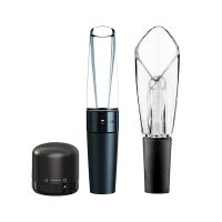 Premium Wine Aerator Pourer, Wine Pourer and Decanter Pourer for Bottle, Wine Bottle Stopper, Wine Accessories