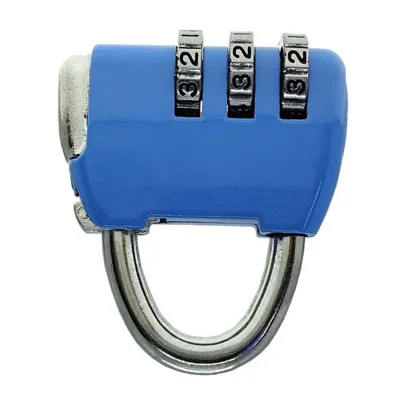 ตัวล็อคกระเป๋าอัลลอยสังกะสีสำหรับกระเป๋าเดินทางกุญแจ3กุญแจล็อครหัสตัวเลขสำหรับงานหนัก