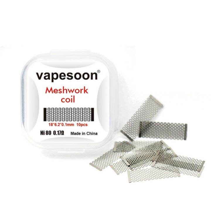 10PCS/BOX New Product Suitable For Zeus X RDA Mesh Wire MESH Heating ...