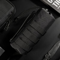 OneTigris Outdoor MOLLE Water Bottle Pouch Drawstring 1000D Tactical Bottle Holder Hydration H2O Carrier Army Kettle Bag