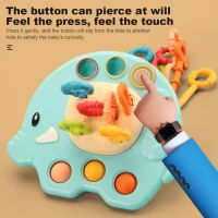 ♧ Silicone Developmental Sensory Toys Lightweight Montessori Educational Stretching Toys Reusable Safe for Baby Tactile Experience