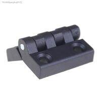 ✜﹊☂ 1 x Plastic Hinge 7mm Black Reinforced Plastic Bearing Butt Hinge 4.8 x 4.8 x 1.0cm