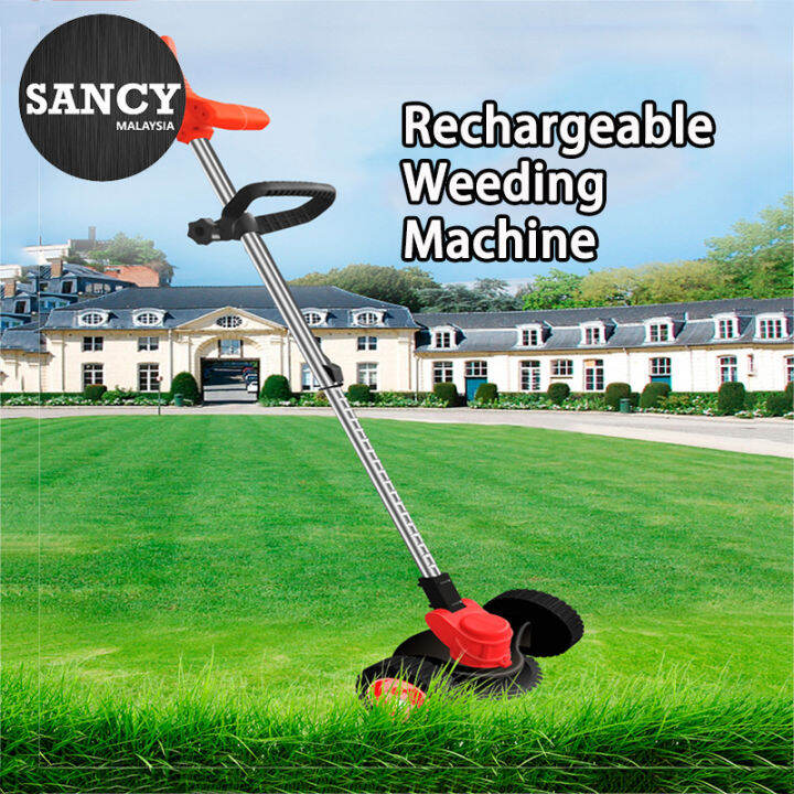 Sancy Rechargeable Push Wheel Orchard Pruning Machine Lawn Mower