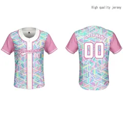 Custom Softball Game Training Shirt Baseball Jersey Printing Ronald Acuna  Jr. Short-sleeve Hip Hop Streetwear Men/Women/Youth