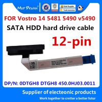 450.0HJ03 DTGH8 0DTGH8ของแท้ของใหม่0011สำหรับ Dell Vostro 14 3480 3481 5481 5490อะแดปเตอร์ HDD SSD ช่องเสียบสายเคเบิลฮาร์ดไดรฟ์