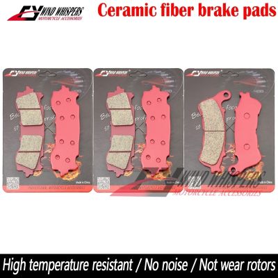 Ceramic Front Rear Brake Pads For Honda GL1800 GL 1800 B BD Goldwing Tour J (DCT) (Manual) D DA Airbag 2018 2019 2020 2021