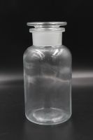 ขวดเก็บสารเคมี Reagent Bottle Wide Mouth Clear 250 ml. Qualicolor Czech