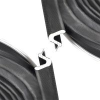 ☒ 2X Weather Stripping Seal Strip Q Foam 26 Feet Long Card Slot Installation Seals Large GapEasily To Kerf Door Frame