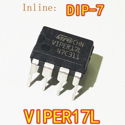 10Pcs VIPER17L DIP-7 In-Line Switching Power Supply Chip VIPER17นำเข้า Spot