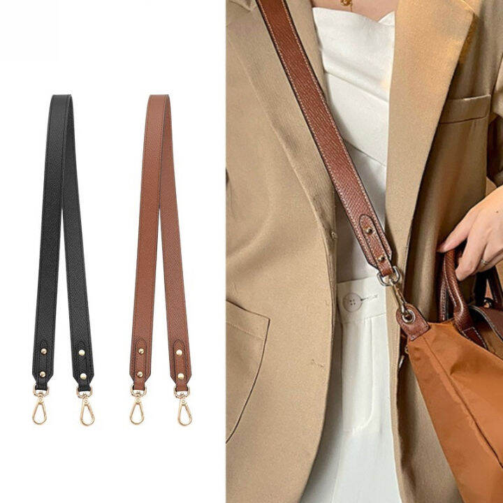 สําหรับ-longchamp-bag-shoulder-strap-replacement-crossbody-belts-อุปกรณ์เสริมสายรัดหนังวัวแบบปรับได้