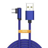 Suptec สายไมโคร Usb 90องศา3a ที่ชาร์จ Huawei Samsung สำหรับชาร์จข้อมูล Lg อย่างรวดเร็วค่าโทรศัพท์ Usb โทรศัพท์มือถือ